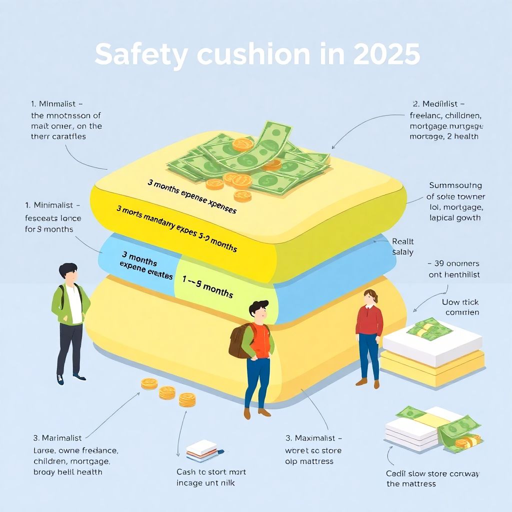 Финансовая подушка безопасности: сколько денег нужно и где их держать в 2025
