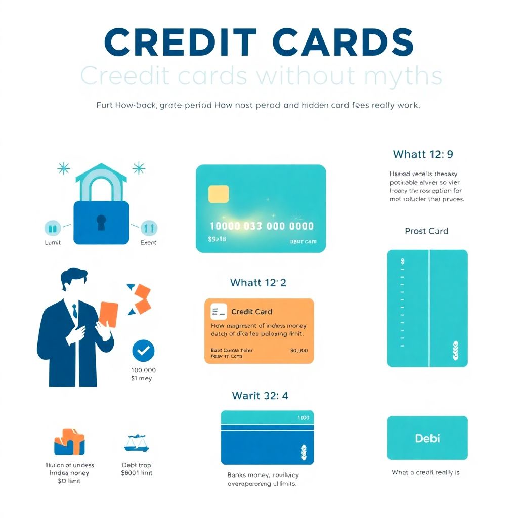 Кредитные карты без мифов: кэшбэк, льготный период и комиссии простыми словами