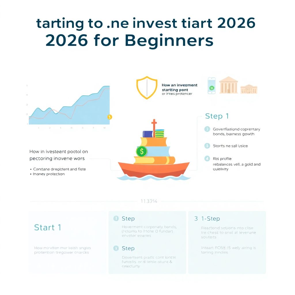 Инвестиции для начинающих в 2026 году: с чего начать и как не потерять деньги