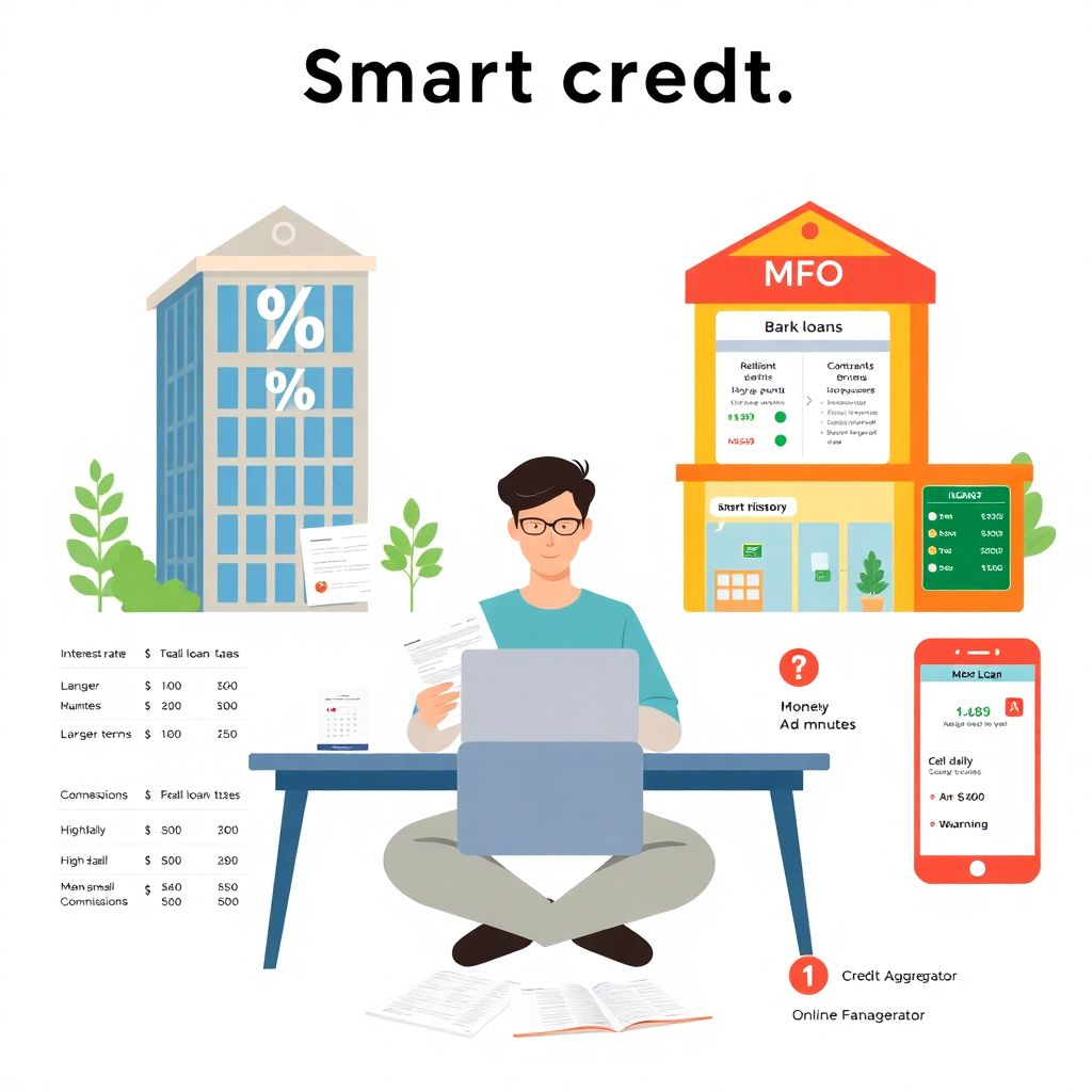 Кредиты под контролем: как сравнивать условия банков и МФО и не переплатить